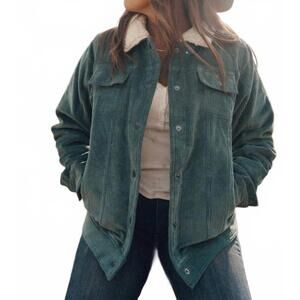 NEW OUTBACK TRADING CO. georgia button up jacket in sage